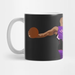 Vince Carter Dunk in Retro Raptors Jersey Mug